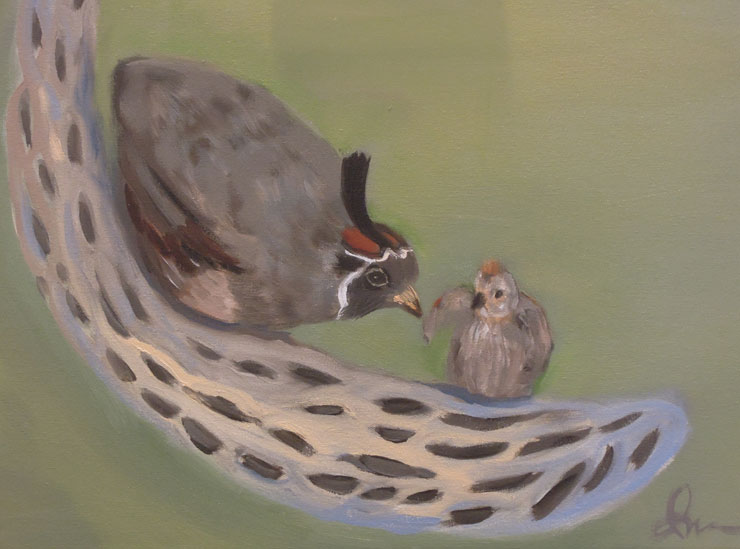 Mother and Chick card image